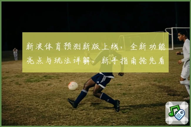 新浪体育预测新版上线，全新功能亮点与玩法详解，新手指南抢先看