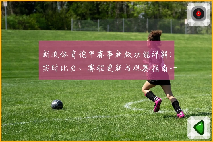 新浪体育德甲赛事新版功能详解:实时比分、赛程更新与观赛指南一应俱全